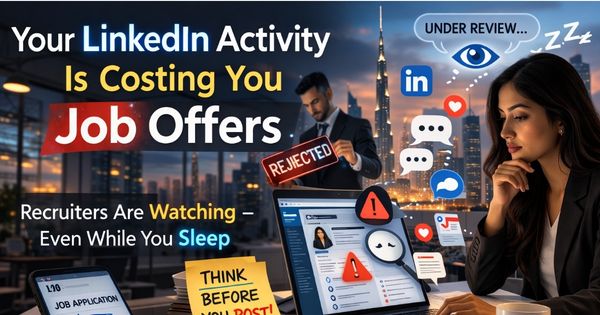 Your LinkedIn Activity Is Costing You Job Offers